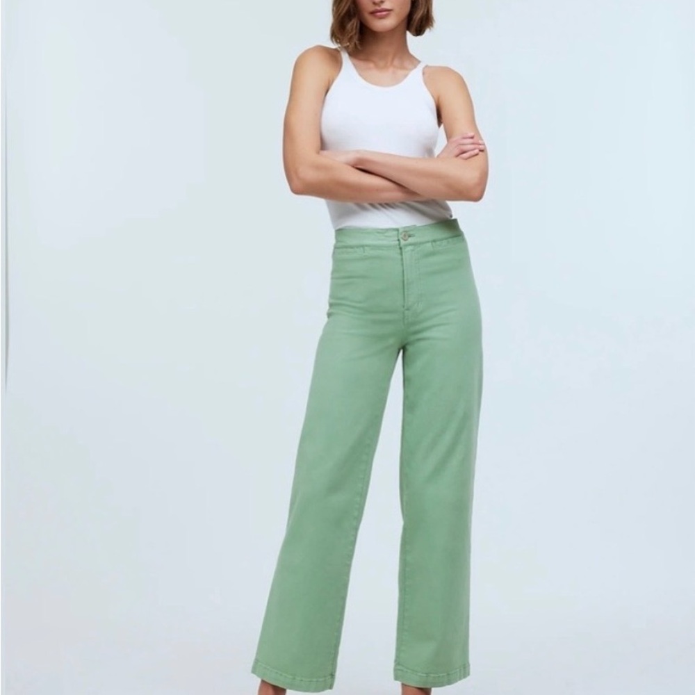 Madewell The Emmet wide leg crop 25